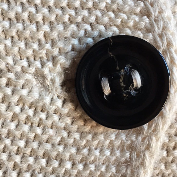 Vintage Burberry Alpaca Double Breasted Cardigan - Picture 2 of 8